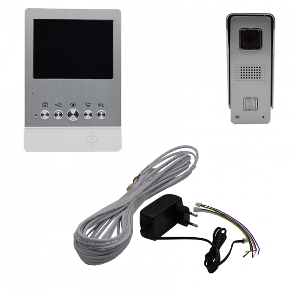 Színes videó kaputelefon, T51M