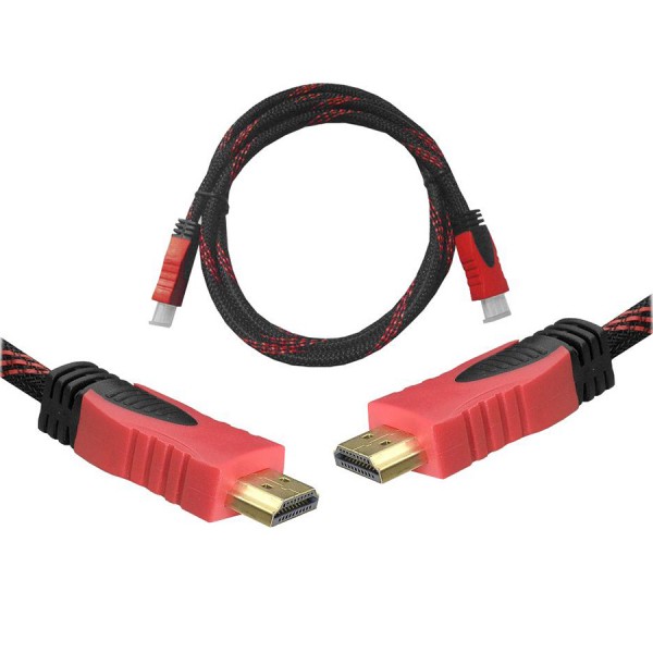 HDMI kábel, dugós csatlakozók, 3m