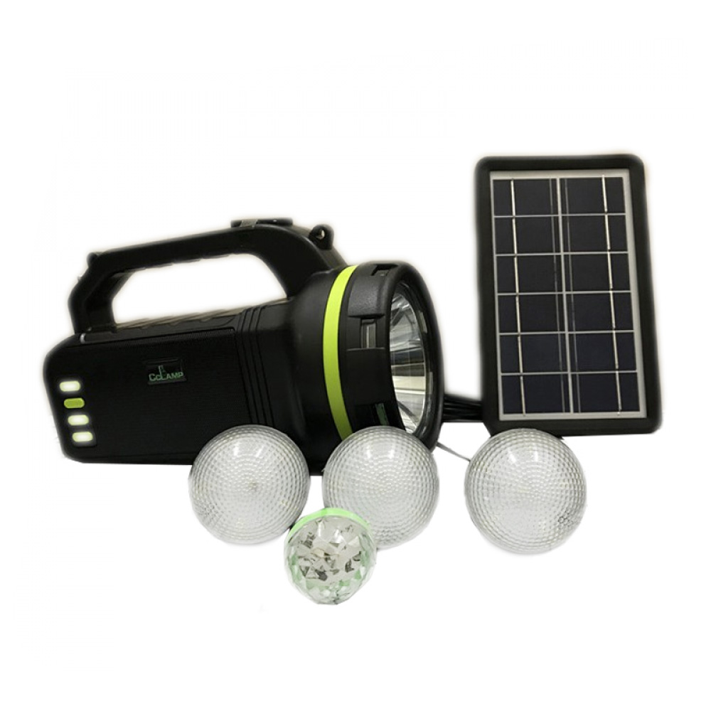 GDLite GD2000A LED világítási rendszer, zseblámpa, BT hangszóró