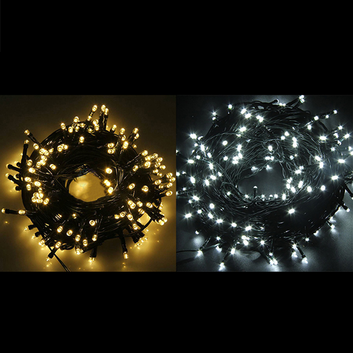 Karácsonyfa világítás, 500 LED, 50m, 2 színárnyalat