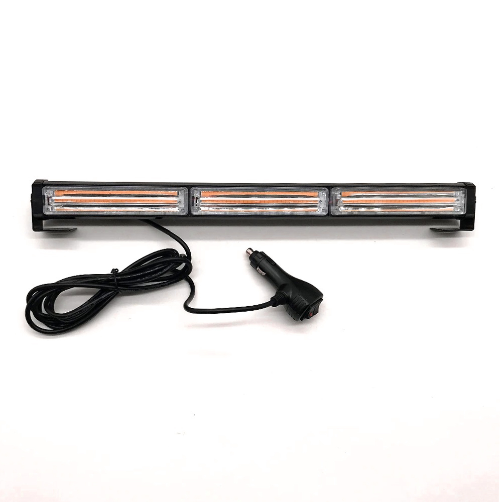 Autó figyelmeztető lámpa projektor, 3 COB, 45cm, 40W