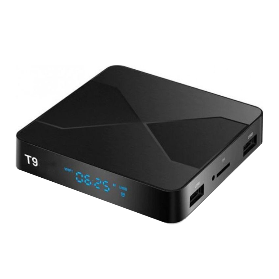 Médialejátszó TV Box T9, Android, 6K, 64 GB