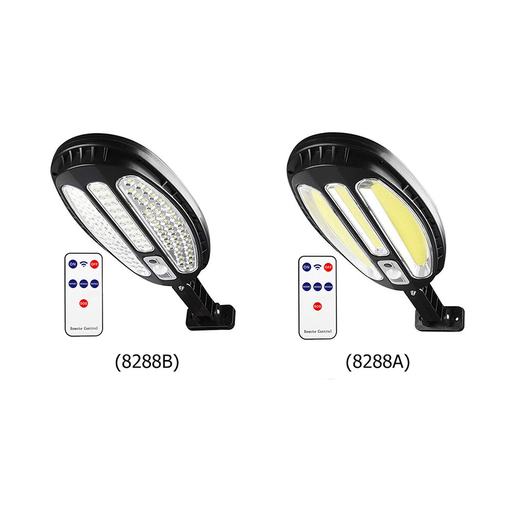 Napelemes lámpa tartókonzollal 90W, két modell, SMD/COB