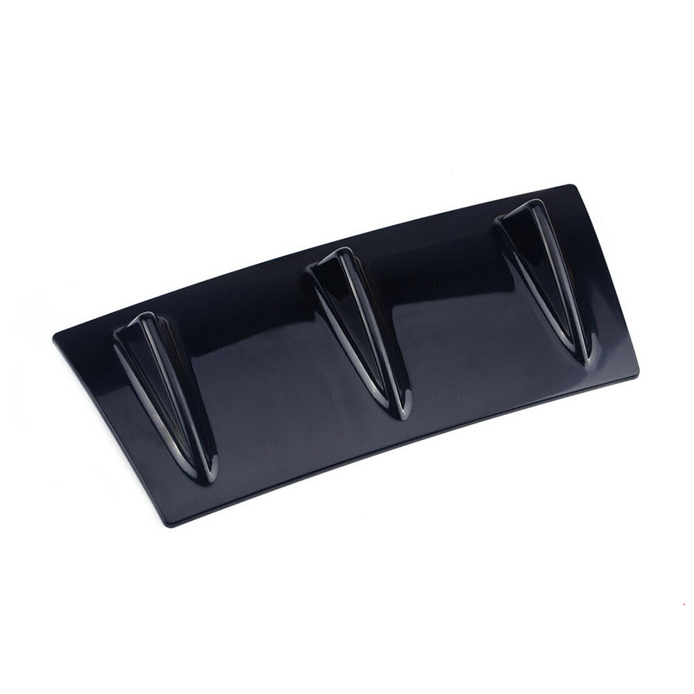 Autó lökhárító dísz, univerzális, fekete, 30 cm