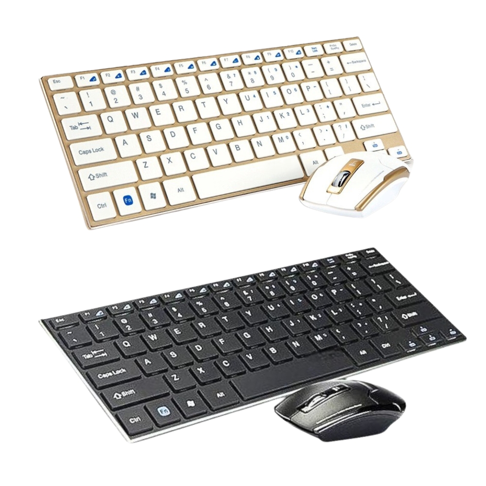 Billentyűzet és egér készlet K3940, vezeték nélküli, 2.4G, 2 szín