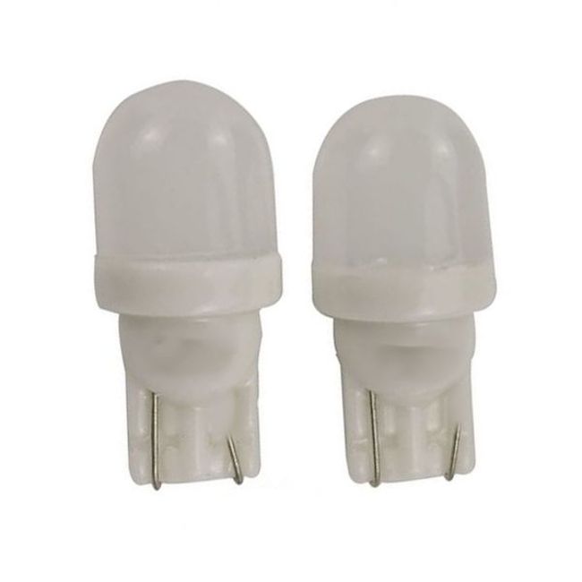 2 db 3W-os T10 autós izzó készlet, 2LED SMD