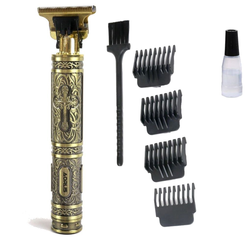 Trimmelő AO50000, 5W, rozsdamentes acél pengék, tartozékokkal