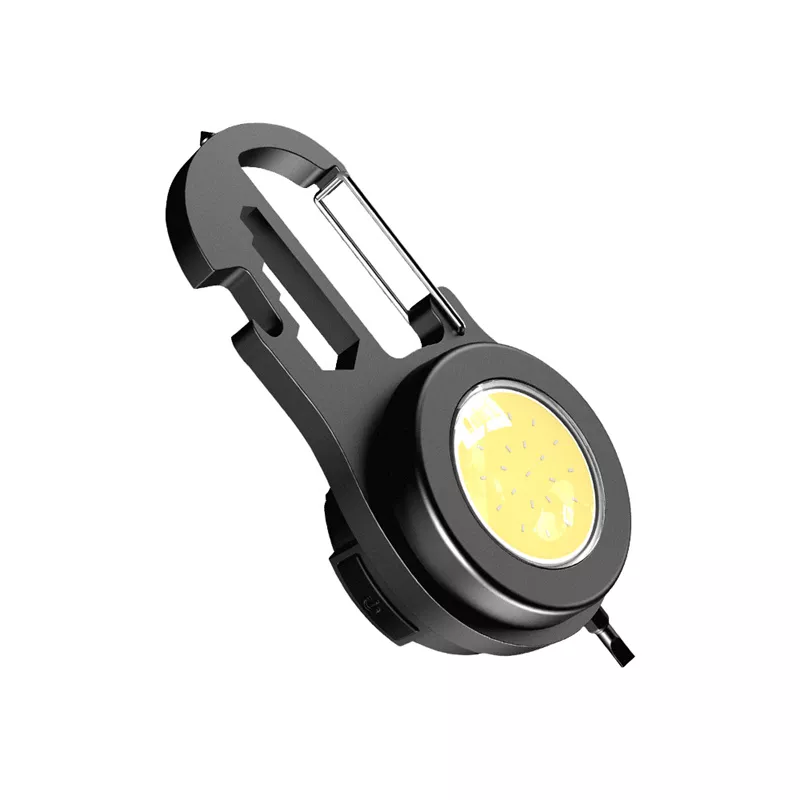 Többfunkciós kulcstartó zseblámpa, mágnes, csavarhúzó, D910