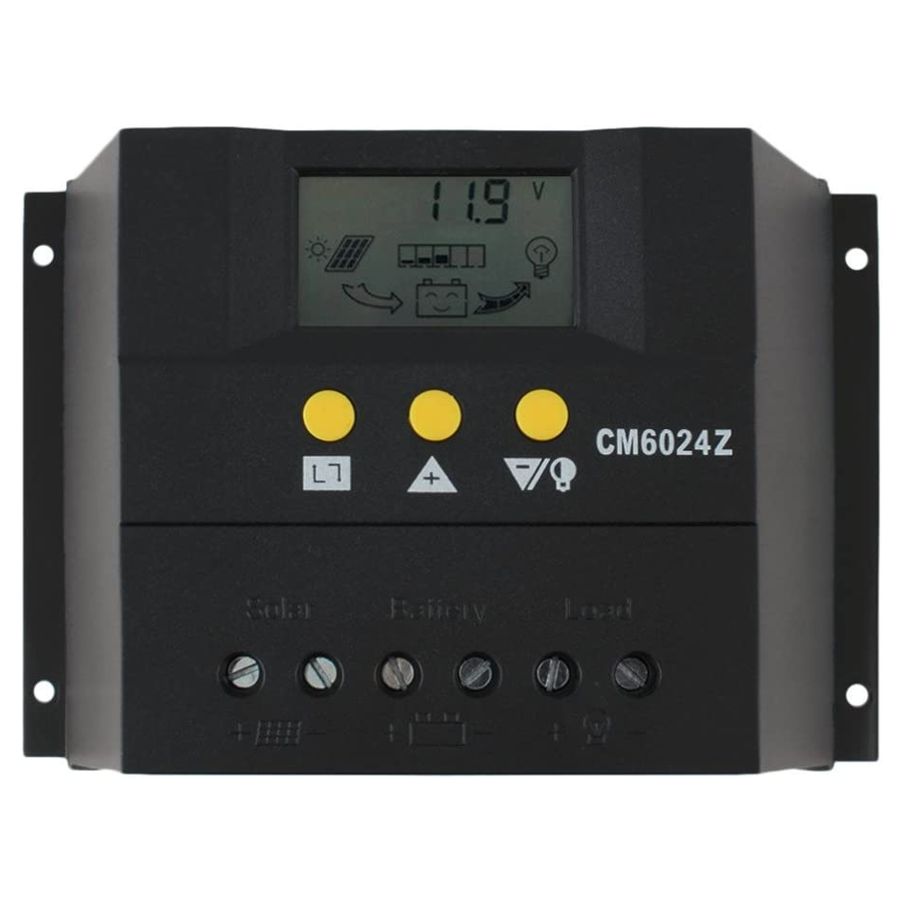 Napelemes feszültségszabályozó CM6024Z, 12/24V, 60A 