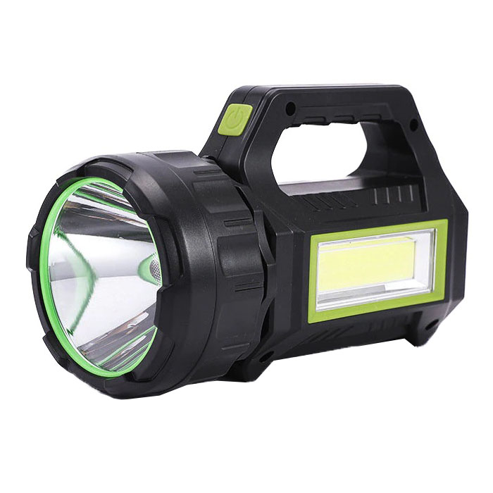 HEL T95 zseblámpa, napelemes töltés, 10W