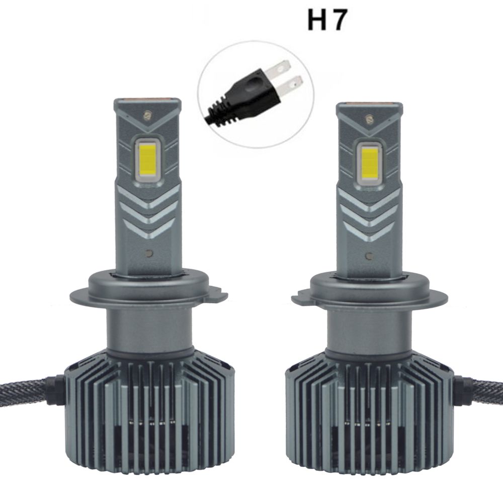 2 db LED V68 H7 autós izzó készlet, 12000 lumen, 6000K, 120W/kész