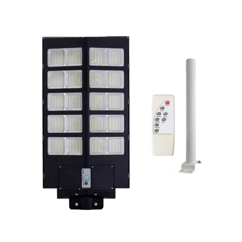 SMD LED napelemes lámpa, dupla, távirányítós, 700W