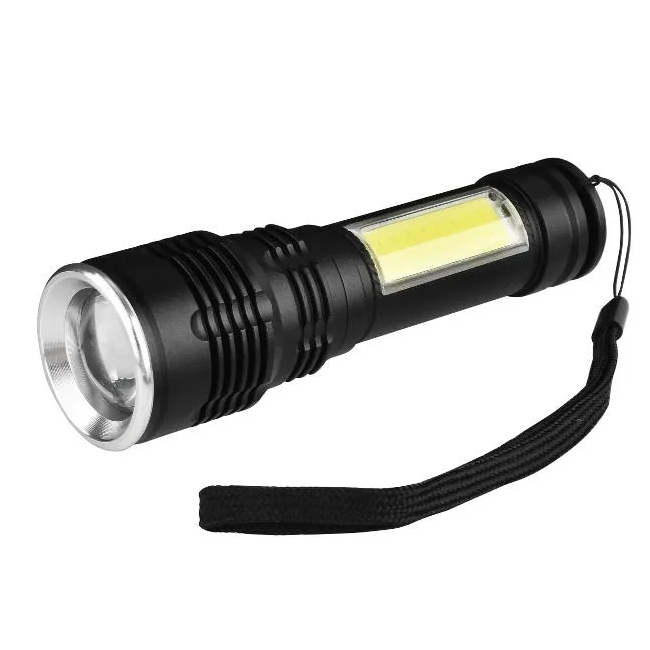 T630 LED zseblámpa, 4 fénymód, USB, 1000 lumen