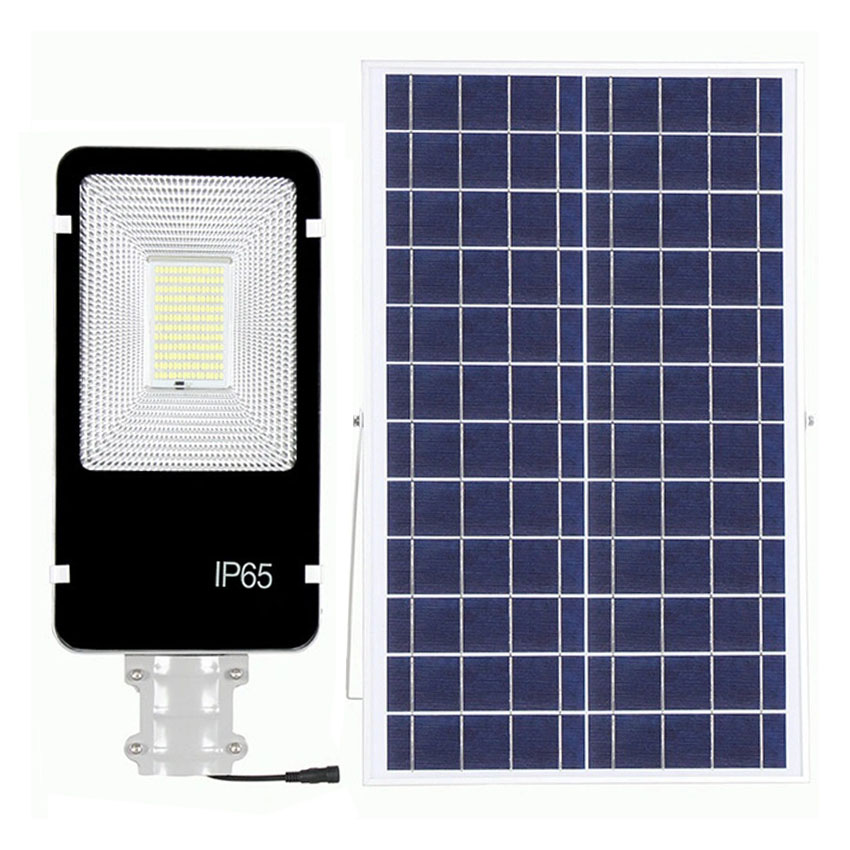 LED napelemes lámpa, távirányító, tartókonzol, 300W