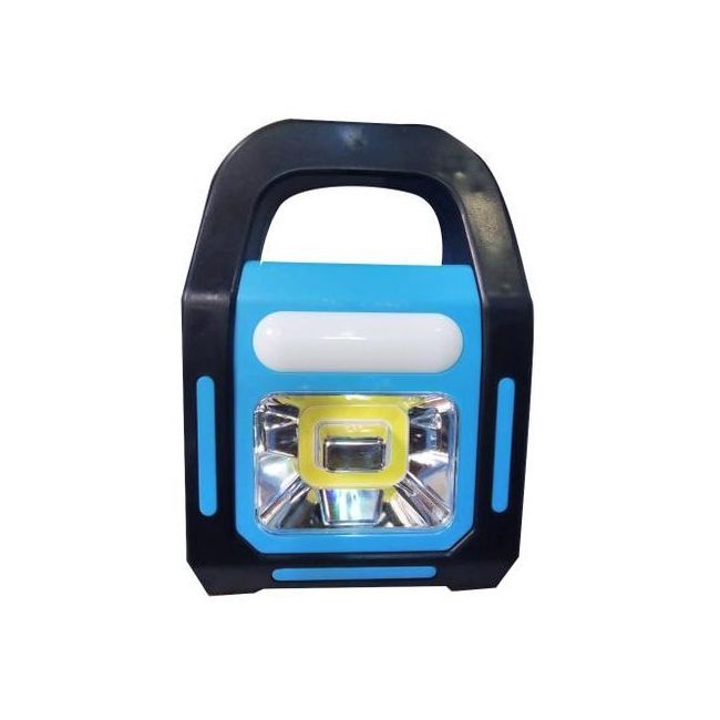 COB zseblámpa, LED, napelemes töltő zseblámpa, USB, RDC113