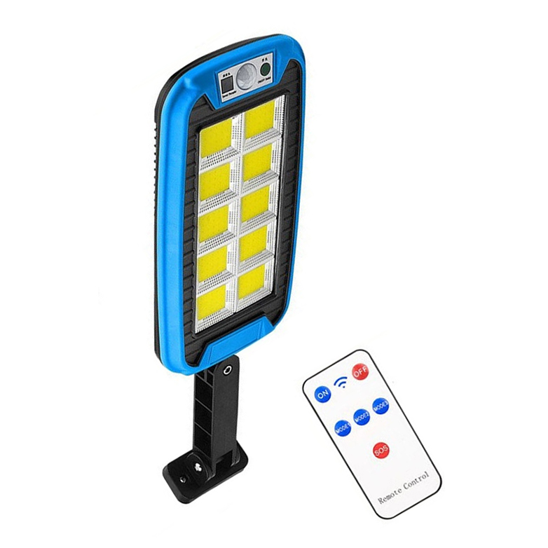 Napelemes lámpa állvánnyal és távirányítóval, LED COB, 20W