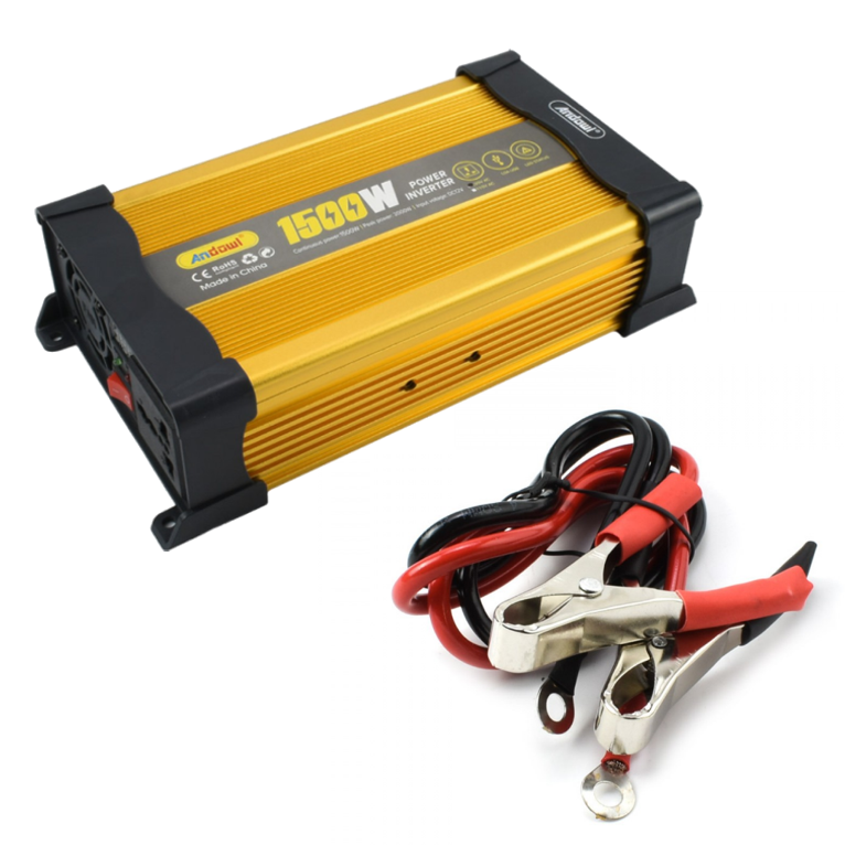 Autó feszültség inverter KS1500, 1500W, 12V, 220V