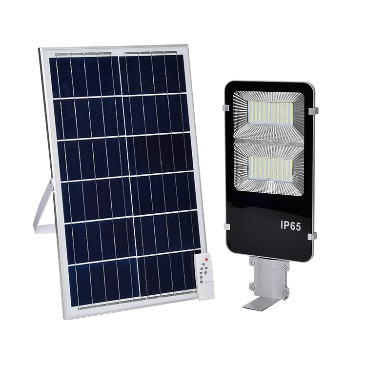 Napelemes lámpa 400W, támogatással és távirányítóval