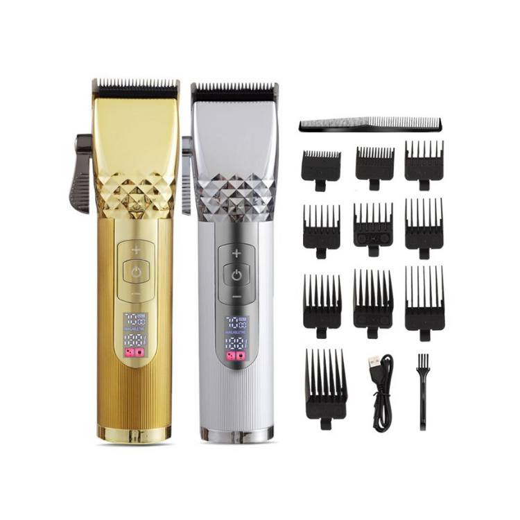 LED Trimmelő LF868,szürke/arany, tartozékokkal, USB