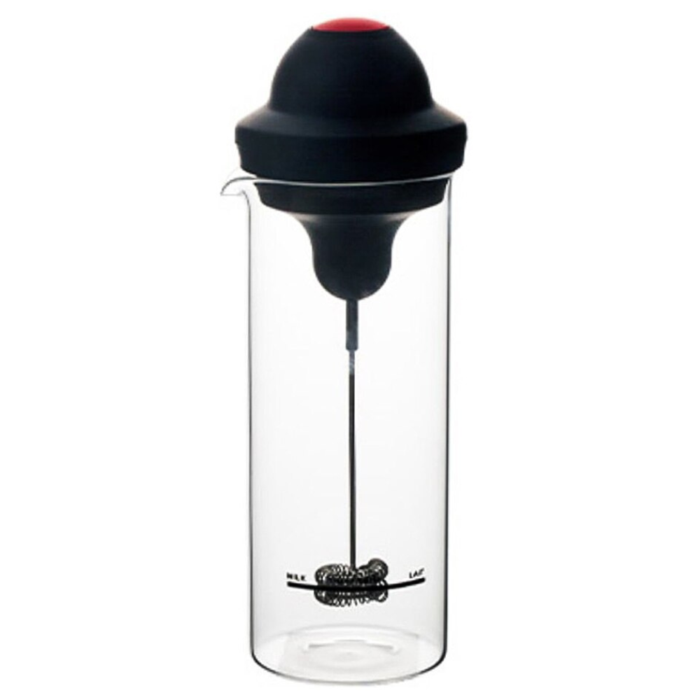Tejhabosító, 450ml, üveg, hordozható