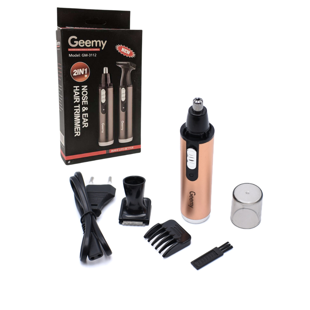 Trimmelő 2 az 1-ben GM3112, orrhoz, fülekhez, szakállhoz