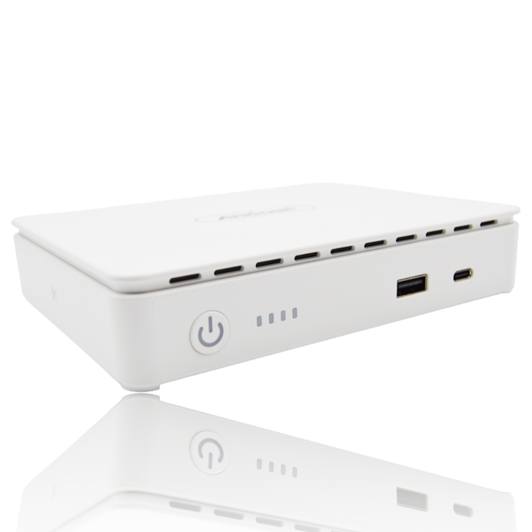 Mini DC UPS, tartalék tápegység, UP9, 20000mAh
