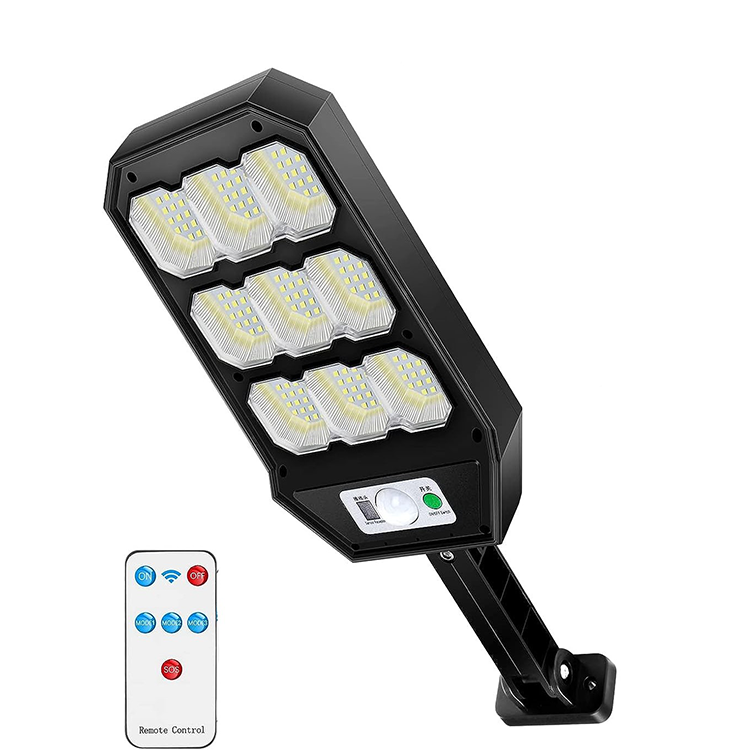 Napelemes fali lámpa 279LED, D217, mozgásérzékelő