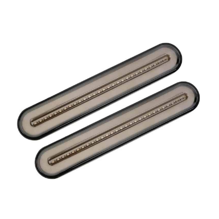 2 db LED hátsó lámpa készlet, fék/helyzet/jelző, 12/24V