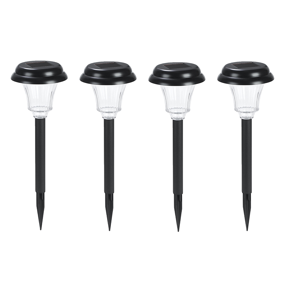 4 db kerti lámpa készlet, napelemes töltés, IP65