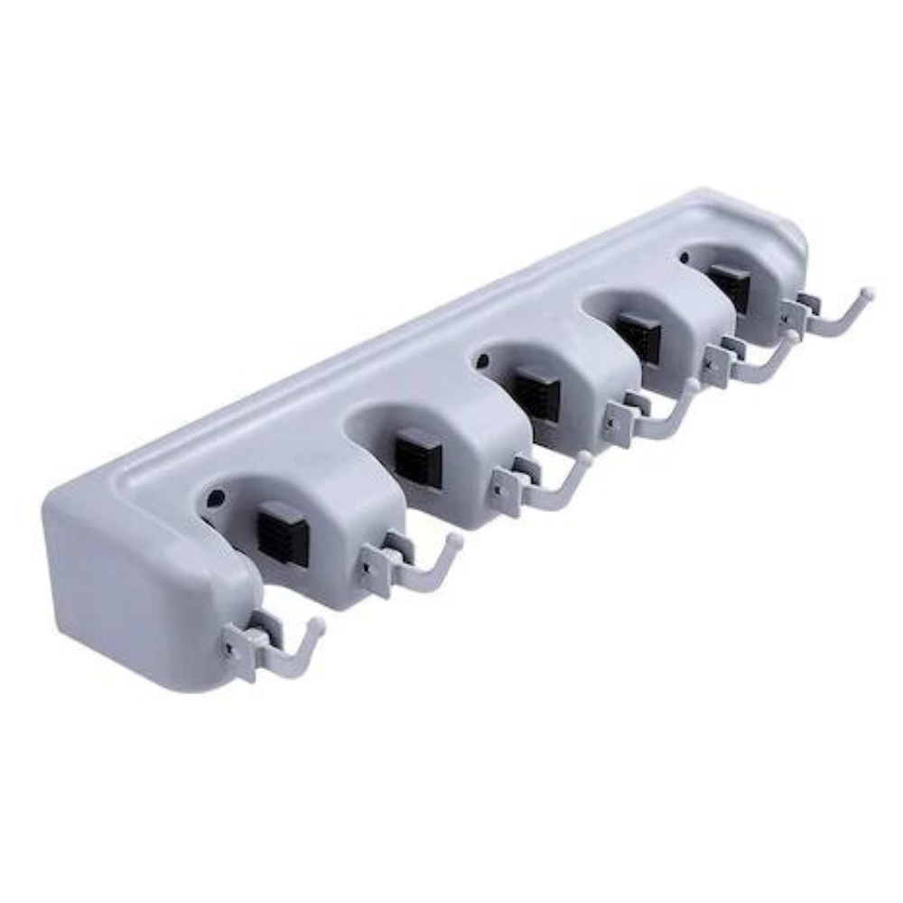 Többfunkciós faltartó, 5 rekeszes, 40cm