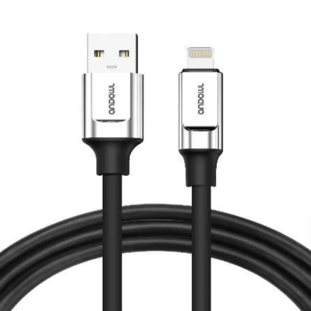 USB/Lightning SJ68 adat/töltő kábel, 100cm, 3A