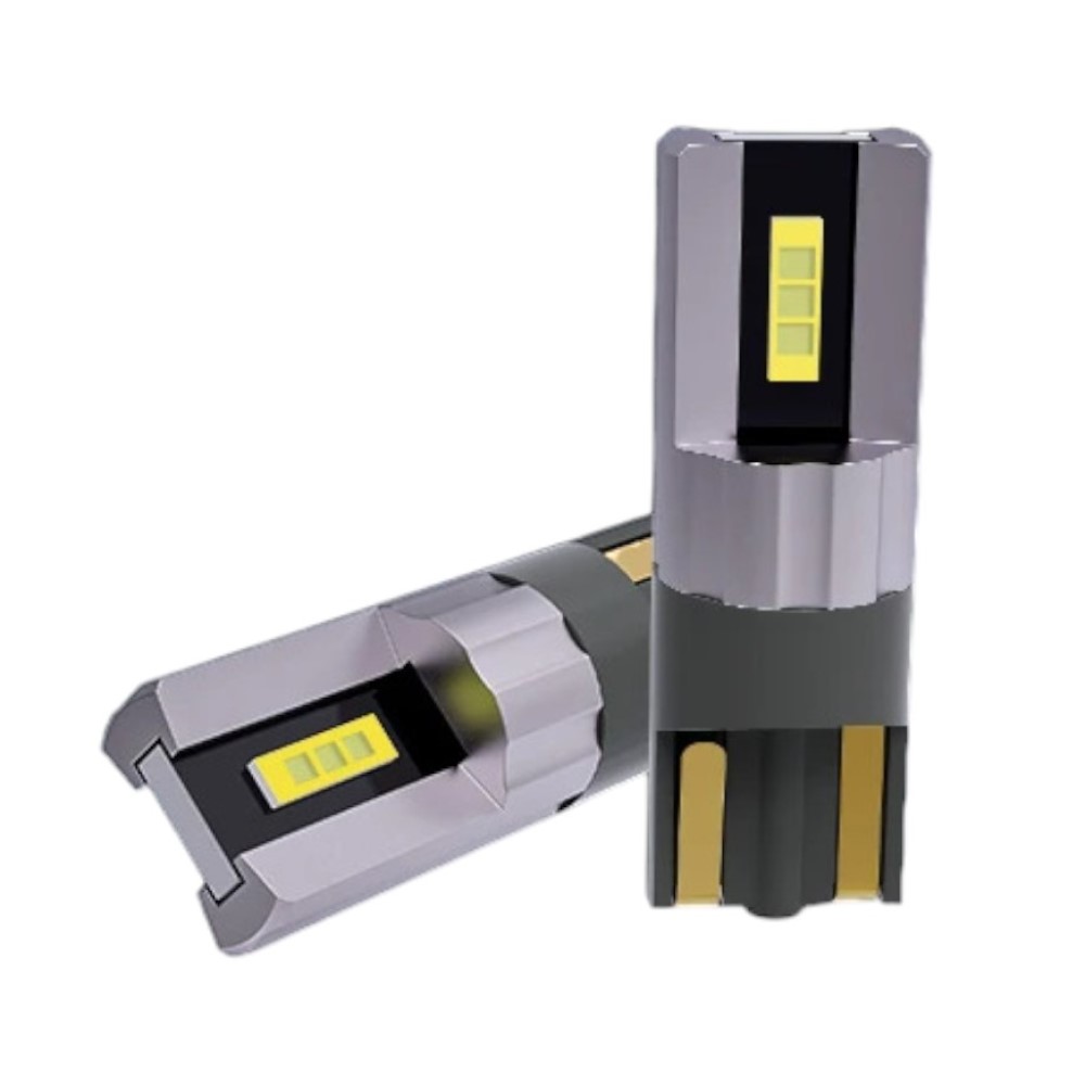 2 db LED autós izzó készlet T10 W5W 2SMD, canbus, 800lm/szett, 60