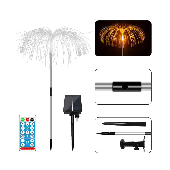 RDC176 LED világítótest, napelemes töltés