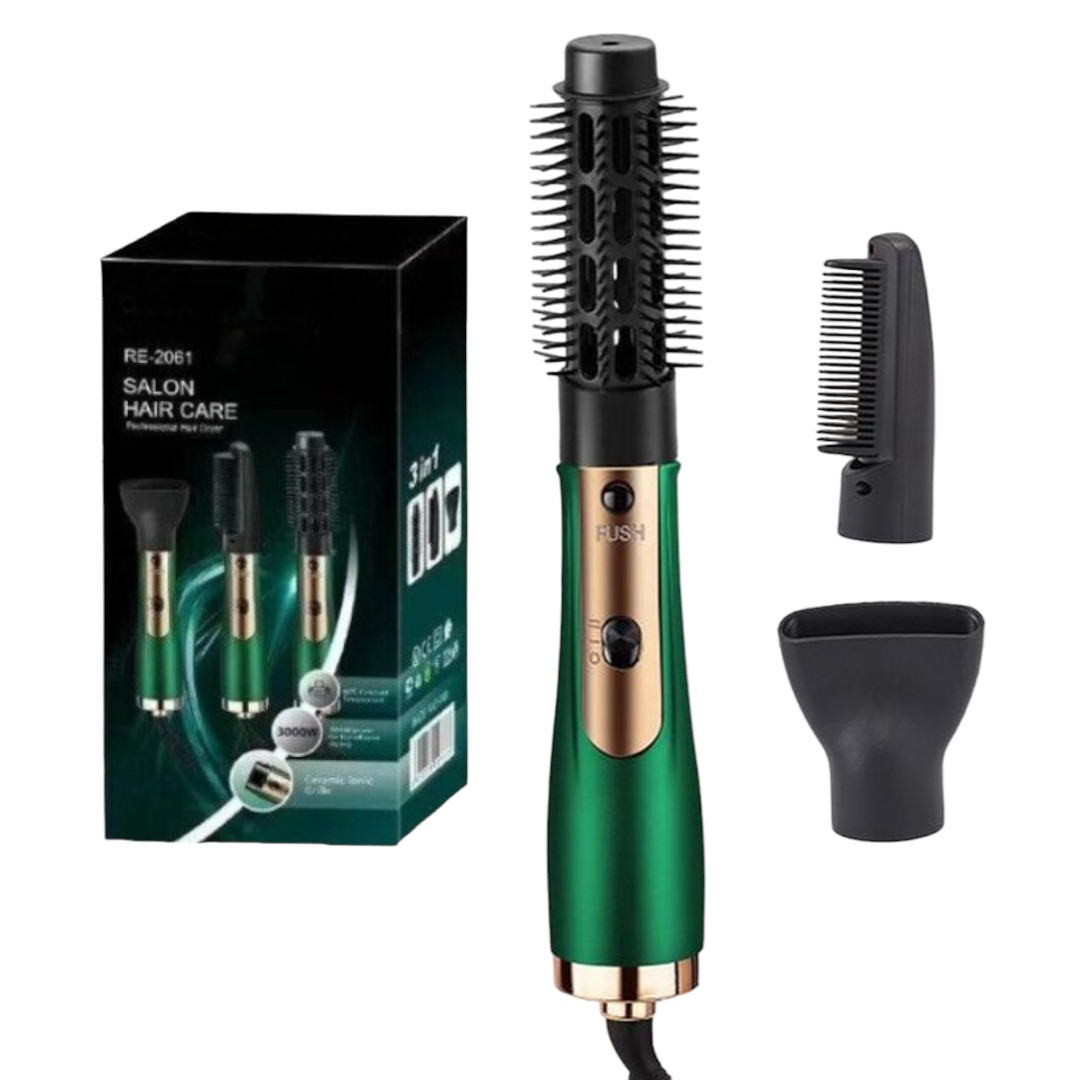 Többfunkciós hajszárító 3 az 1-ben RE2061, 3000 W, göndörítő/kieg