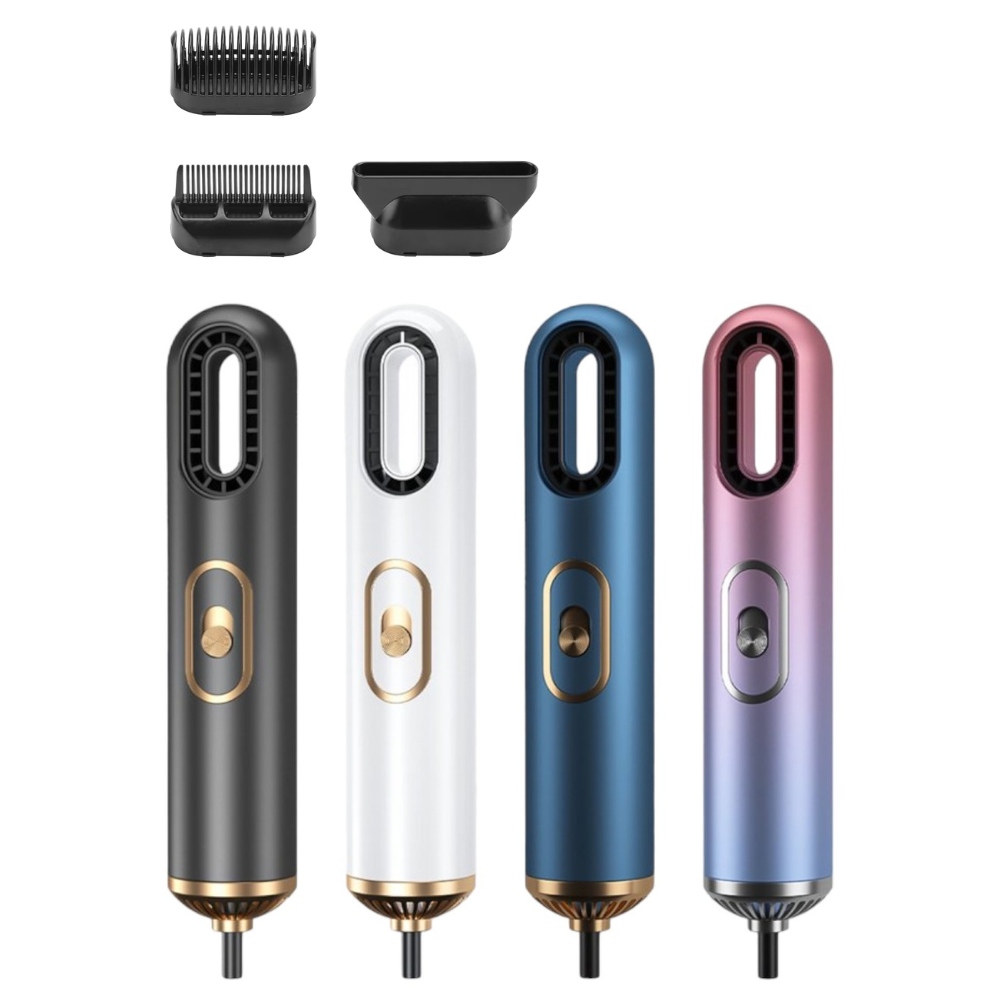 Multifunkciós mini hajszárító 3 az 1-ben, 800 W, hideg/meleg leve