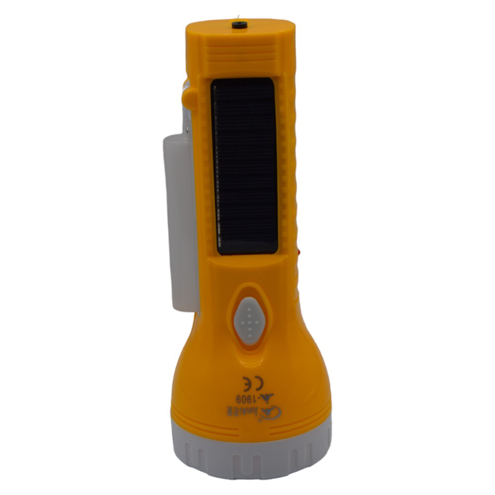 RDC155 zseblámpa, napelemes töltés, 3W, 9 LED