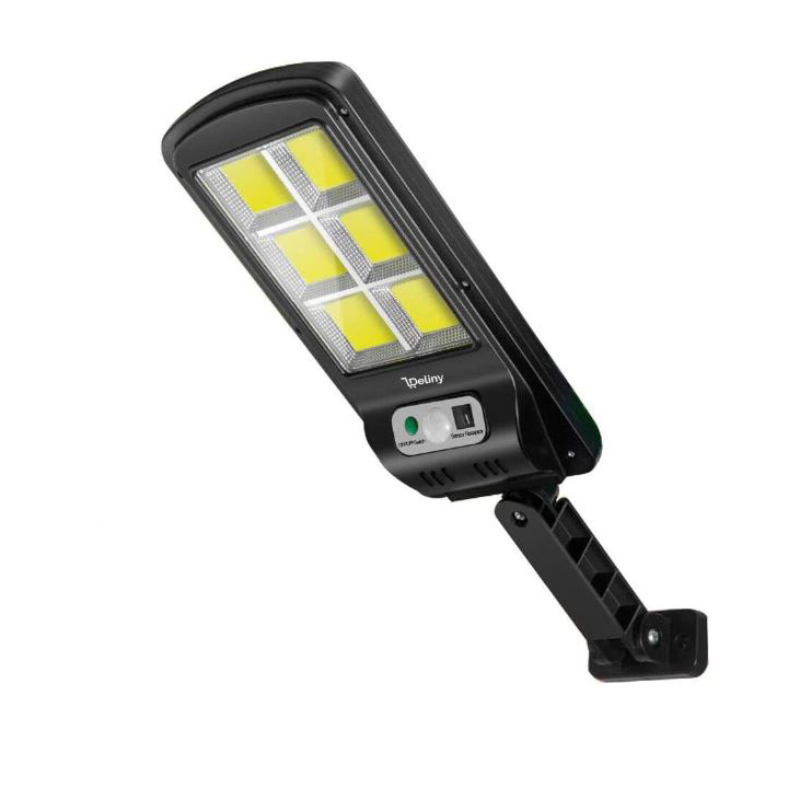 LED napelemes lámpa tartókonzollal, távirányítóval, 10W
