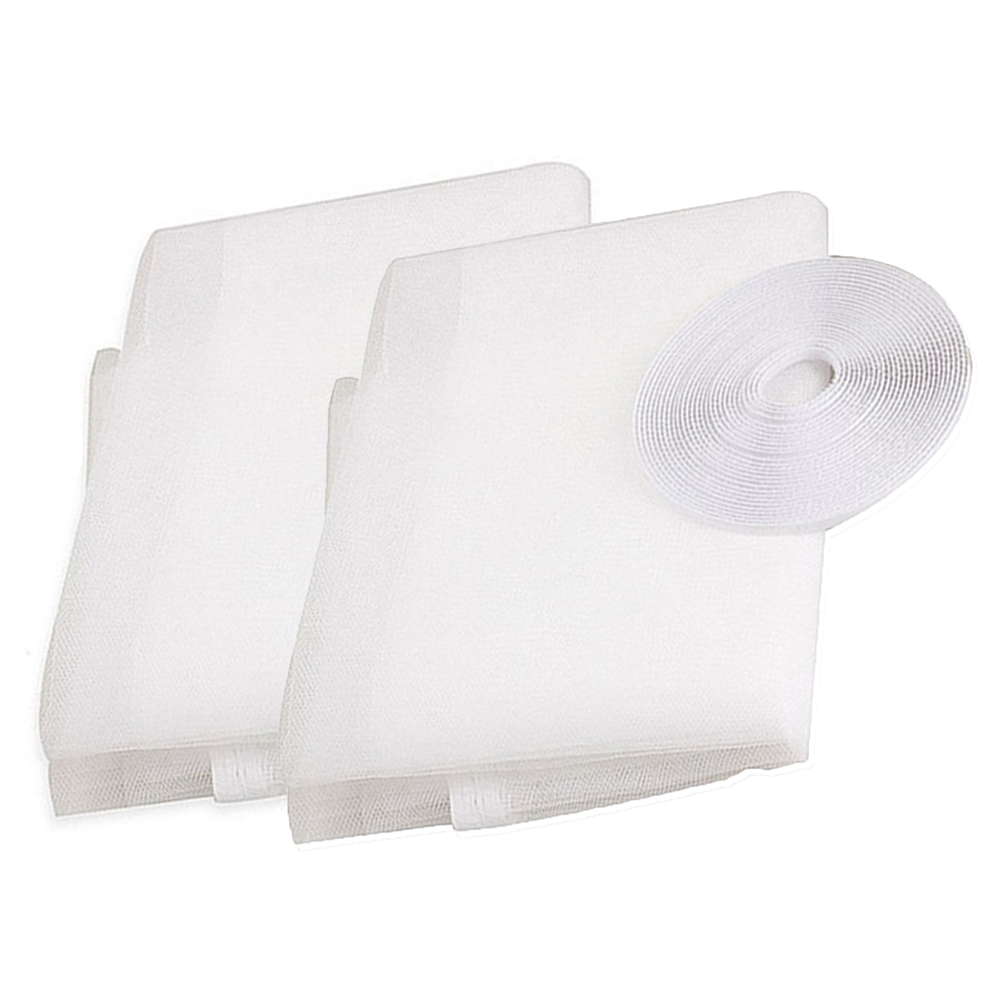 2 db szúnyogháló készlet, 150 x 130 cm, 2 modell