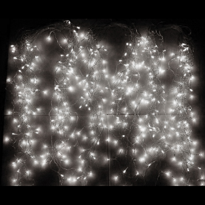 Prémium teknős telepítés 10m, 200LED, fehér