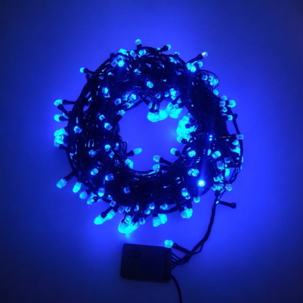 Lineáris lámpa installáció, 300LED, 23 méter, kék