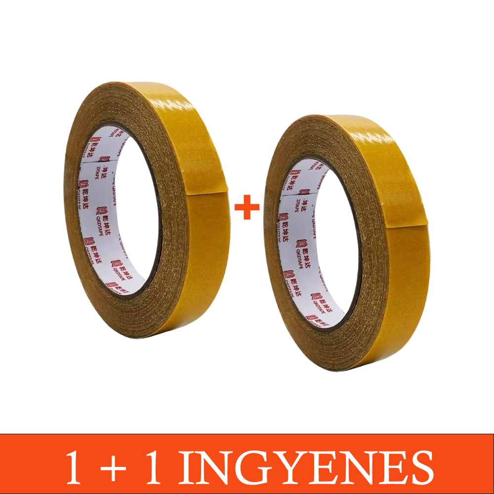 TMJ002 Ragasztószalag, Sárga, 1+1 ingyenes ajánlat