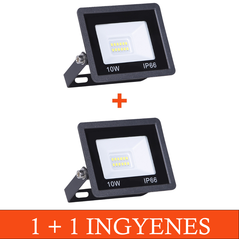 LED projektor, 2 világítási fázis, 220V, 10W, 1+1 ingyenes