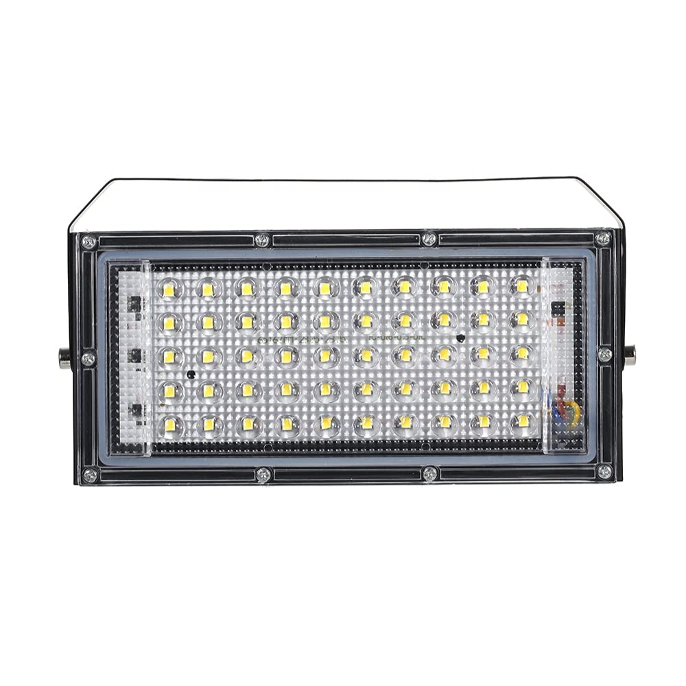 LED SMD kültéri projektor, 50W, 220V, 6500K, támogatás