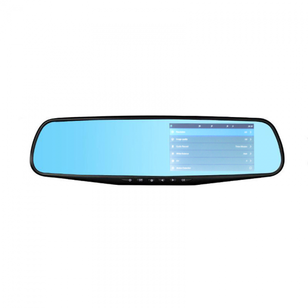 Dupla FullHD autós kamera, 10,5 cm-es képernyő